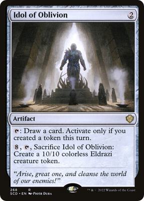 Idol of Oblivion card from Starter Commander Decks
