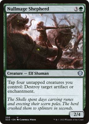 Nullmage Shepherd card from Starter Commander Decks