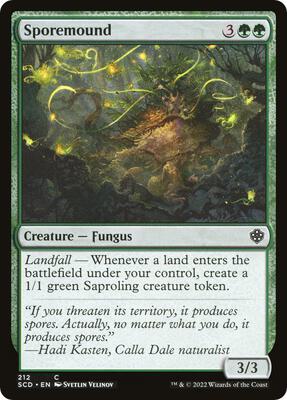 Sporemound card from Starter Commander Decks