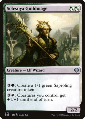 Selesnya Guildmage card from Starter Commander Decks