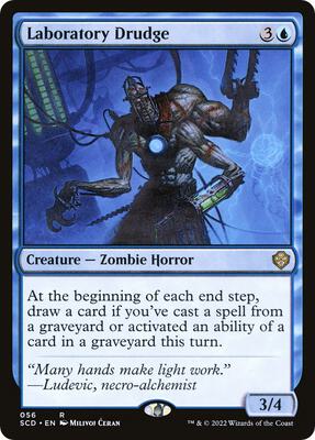 Laboratory Drudge card from Starter Commander Decks