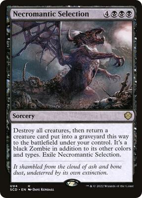 Necromantic Selection card from Starter Commander Decks
