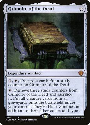 Grimoire of the Dead card from Starter Commander Decks