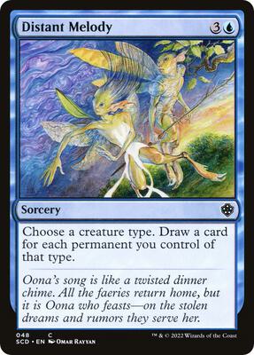 Distant Melody card from Starter Commander Decks