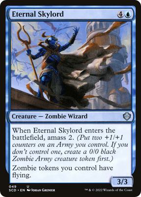 Eternal Skylord card from Starter Commander Decks