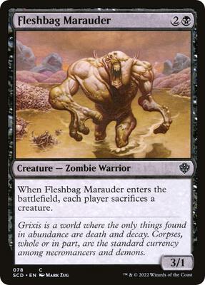 Fleshbag Marauder card from Starter Commander Decks