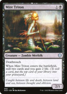Mire Triton card from Starter Commander Decks
