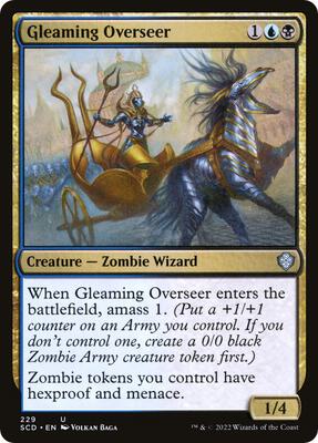 Gleaming Overseer card from Starter Commander Decks