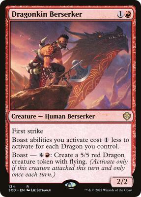 Dragonkin Berserker card from Starter Commander Decks