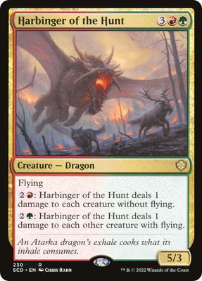 Harbinger of the Hunt card from Starter Commander Decks