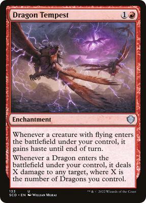 Dragon Tempest card from Starter Commander Decks