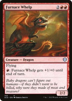 Furnace Whelp card from Starter Commander Decks