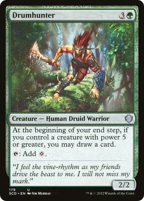 Drumhunter card from Starter Commander Decks