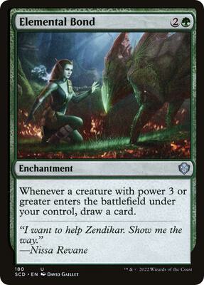Elemental Bond card from Starter Commander Decks