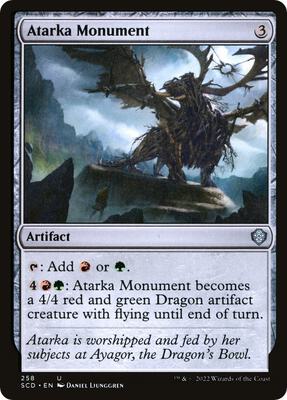Atarka Monument card from Starter Commander Decks