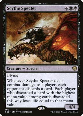 Scythe Specter card from Starter Commander Decks