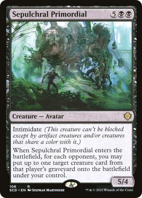 Sepulchral Primordial card from Starter Commander Decks