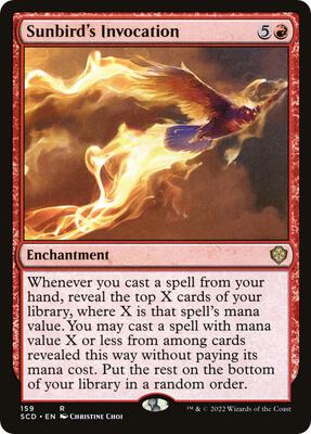Sunbird's Invocation card from Starter Commander Decks