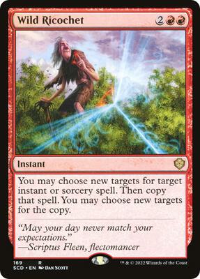 Wild Ricochet card from Starter Commander Decks