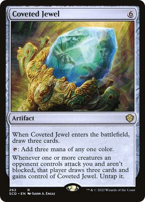 Coveted Jewel card from Starter Commander Decks