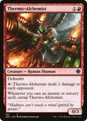 Thermo-Alchemist card from Starter Commander Decks