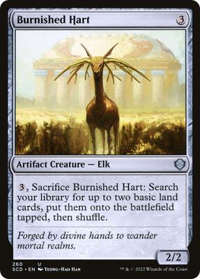 Burnished Hart card from Starter Commander Decks