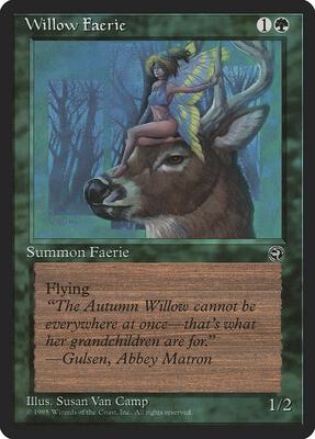 Willow Faerie card from Homelands