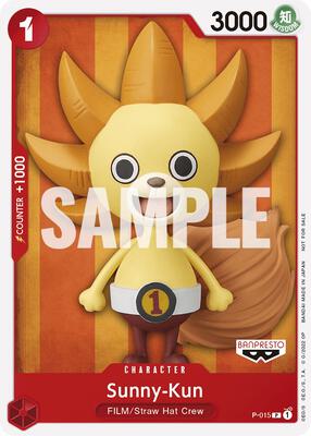 Sunny-Kun (One Piece Film Red) card from One Piece Promotion Cards