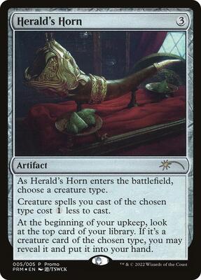 Herald's Horn (Year of the Tiger 2022) card from Unique and Miscellaneous Promos