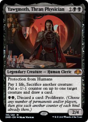 Yawgmoth, Thran Physician card from Dominaria Remastered