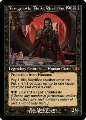 Yawgmoth, Thran Physician (Retro Frame) card from Dominaria Remastered