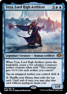 Urza, Lord High Artificer card from Dominaria Remastered