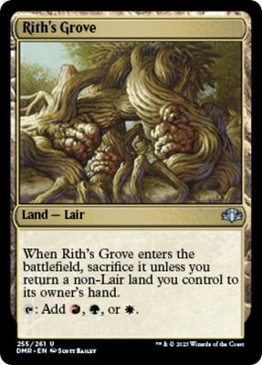 Rith's Grove card from Dominaria Remastered