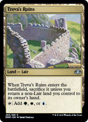 Treva's Ruins card from Dominaria Remastered