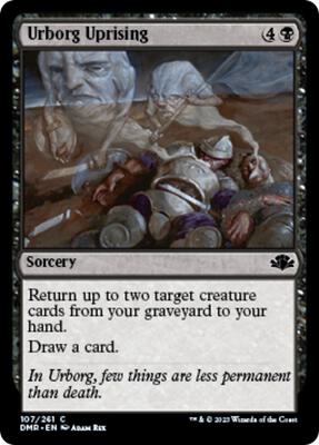 Urborg Uprising card from Dominaria Remastered