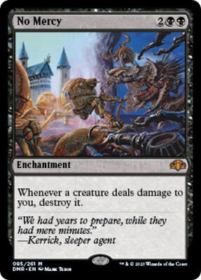 No Mercy card from Dominaria Remastered