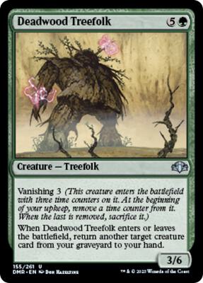 Deadwood Treefolk card from Dominaria Remastered