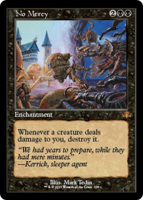 No Mercy (Retro Frame) card from Dominaria Remastered