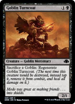 Goblin Turncoat card from Dominaria Remastered