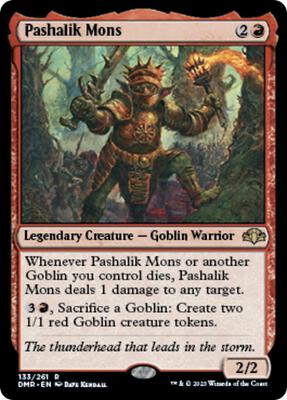 Pashalik Mons card from Dominaria Remastered