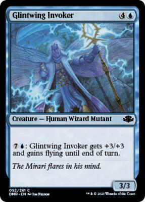 Glintwing Invoker card from Dominaria Remastered
