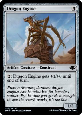 Dragon Engine card from Dominaria Remastered