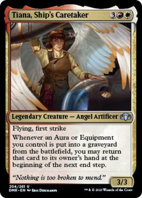 Tiana, Ship's Caretaker card from Dominaria Remastered