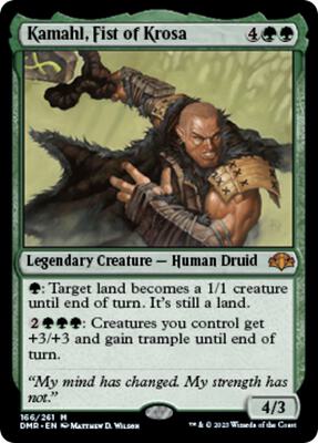 Kamahl, Fist of Krosa card from Dominaria Remastered