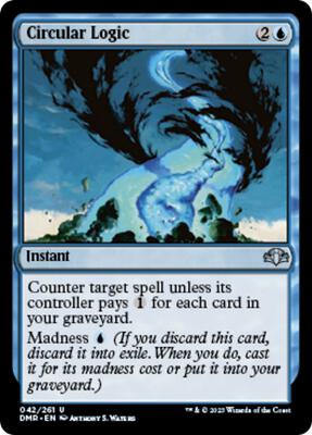 Circular Logic card from Dominaria Remastered