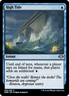 High Tide card from Dominaria Remastered