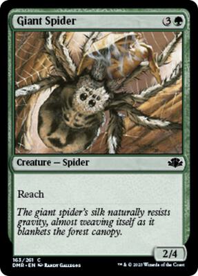 Giant Spider card from Dominaria Remastered