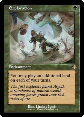 Exploration (Retro Frame) card from Dominaria Remastered
