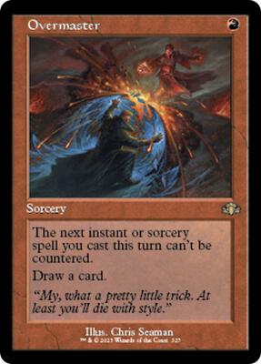 Overmaster (Retro Frame) card from Dominaria Remastered