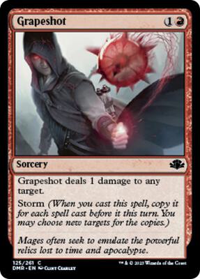 Grapeshot card from Dominaria Remastered